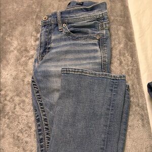 Classic Medium Wash Blue Jeans Carter